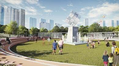 九龍外灘公園將打造重慶最好的兒童公園